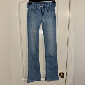Hollister low rise bootcut jeans size 00R